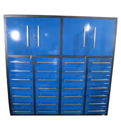 Heavy duty tool cabinet garage with tools